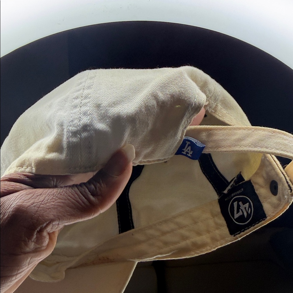LA Hat 🧢 Cap (adjustable cap) stained as pictured SAME DAY SHIP - Picture 5 of 8